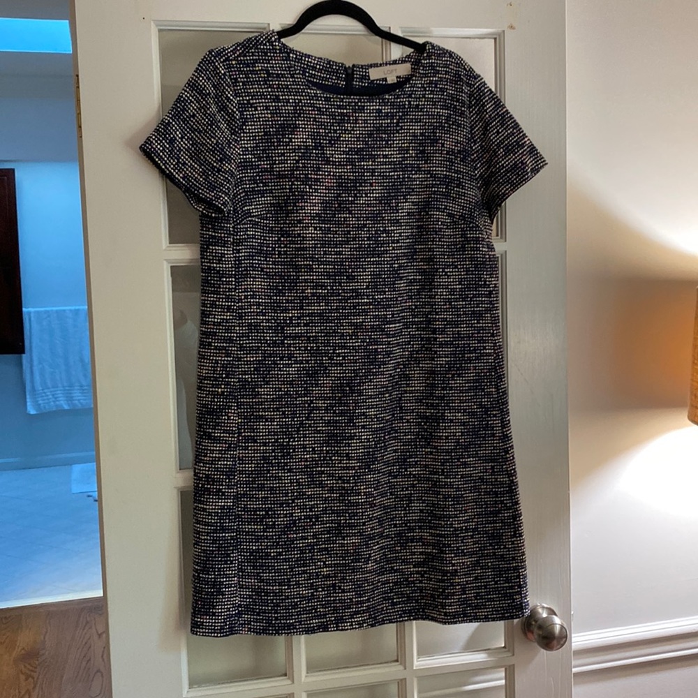 Loft Tweed Shift Dress